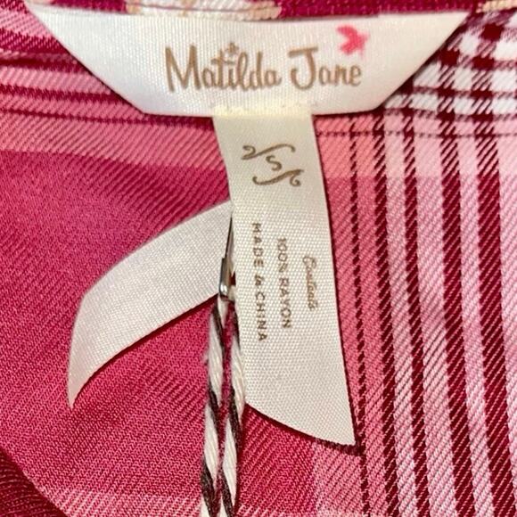 Flannel Plaid Dress Matilda Jane - Picture 10 of 11